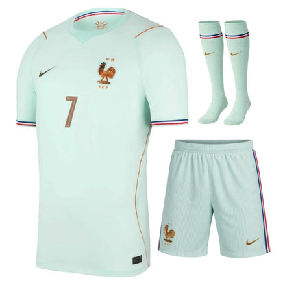 Maillot-Equipe-de-France-Kit-Enfant-Vert-Coupe-du-Monde-2026-Dembele-2