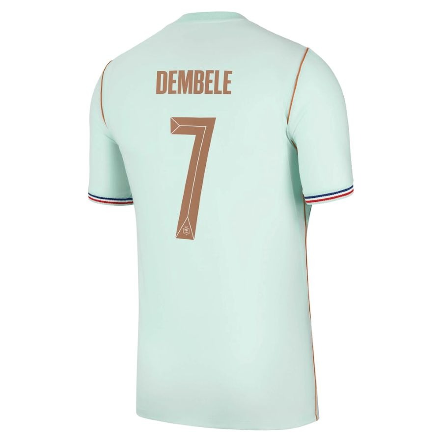 New France Dembele Away Green 2026 World Cup Men's Jersey – Foot