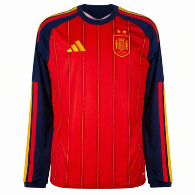Maillot-Espagne-Domicile-2-Etoiles-2026-2027-Manches-Longues-1-800x800