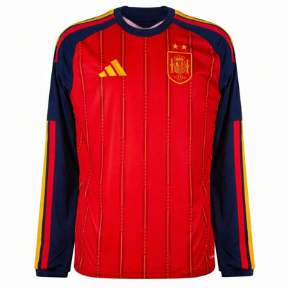Maillot-Espagne-Domicile-2-Etoiles-2026-2027-Manches-Longues-1-800x800