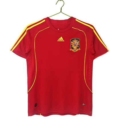 Maillot-Espagne-Domicile-2008-Vintage-Retro-1
