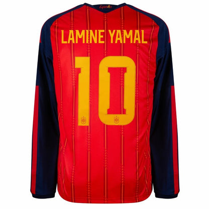 Maillot-Espagne-Domicile-2026-2027-Lamine-Yamal-20-Manches-Longues-2
