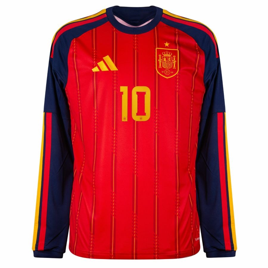 Maillot-Espagne-Domicile-2026-2027-Lamine-Yamal-20-Manches-Longues-3
