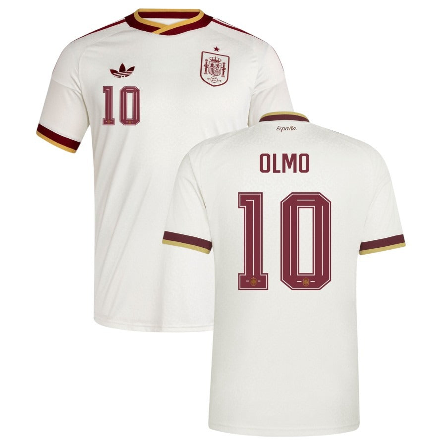 Men's Spain Olmo Away Jersey 2026 2027 – Foot Sport – Maillots