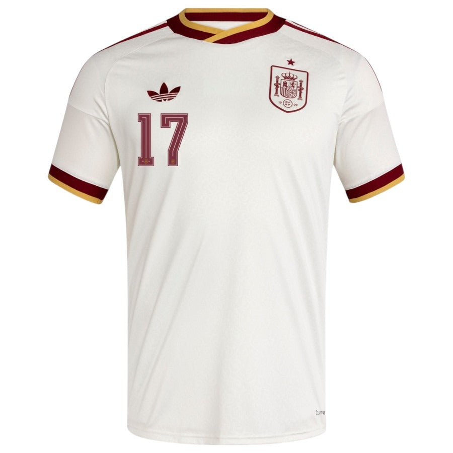 Maillot Espagne Nico Williams 10 Extérieur Euro 2024 Maillot Espagne Nico Williams 10 Extérieur Euro 2024