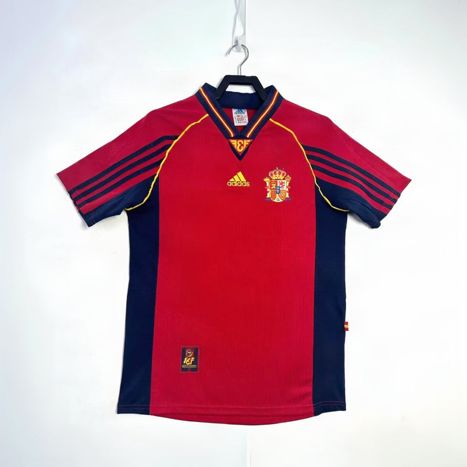 Maillot-Espagne-Retro-Vintage-1998-Domicile-Homme-1