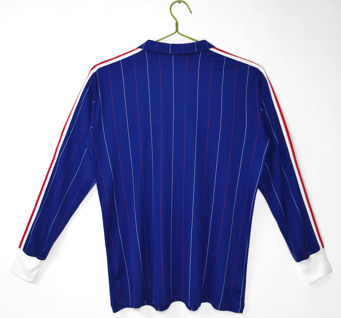 Maillot-France-Manches-Longues-Retro-Vintage-1980-1982-Domicile-Homme-2
