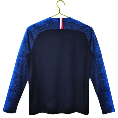 Maillot-France-Manches-Longues-Retro-Vintage-2018-Domicile-Homme-2