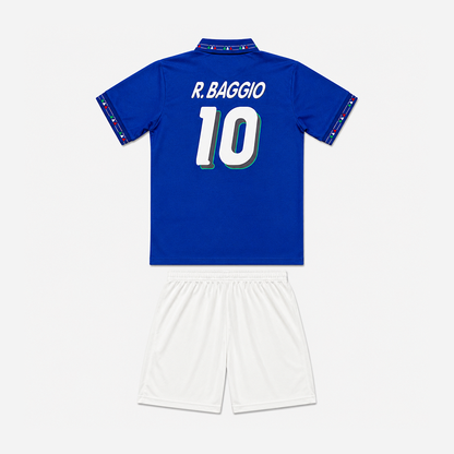 Maillot-Italie-R.Baggio-Kit-Enfant-Domicile-1994-2
