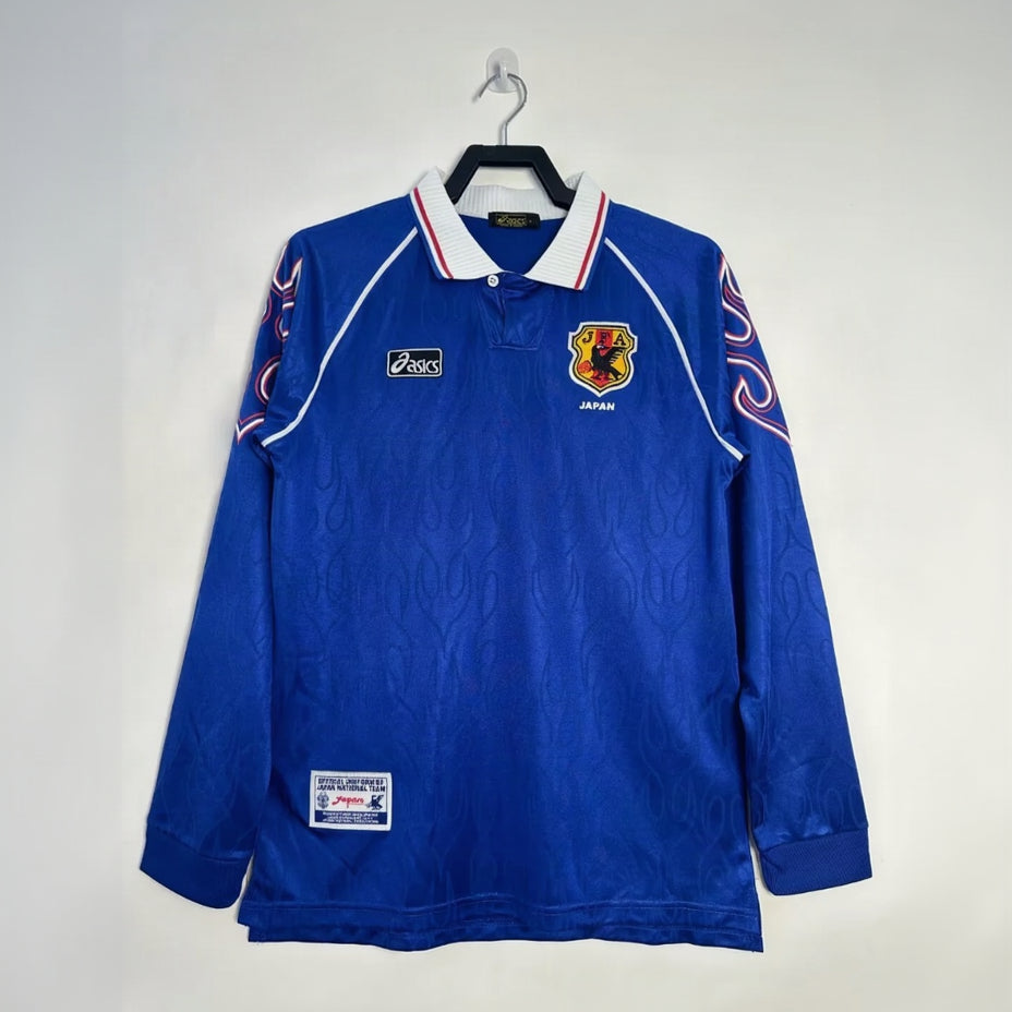 Maillot-Japon-Manches-Longues-1998-Domicile-Saison-Vintage-Retro-1