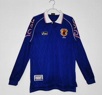 Maillot-Japon-Manches-Longues-1998-Domicile-Saison-Vintage-Retro-1