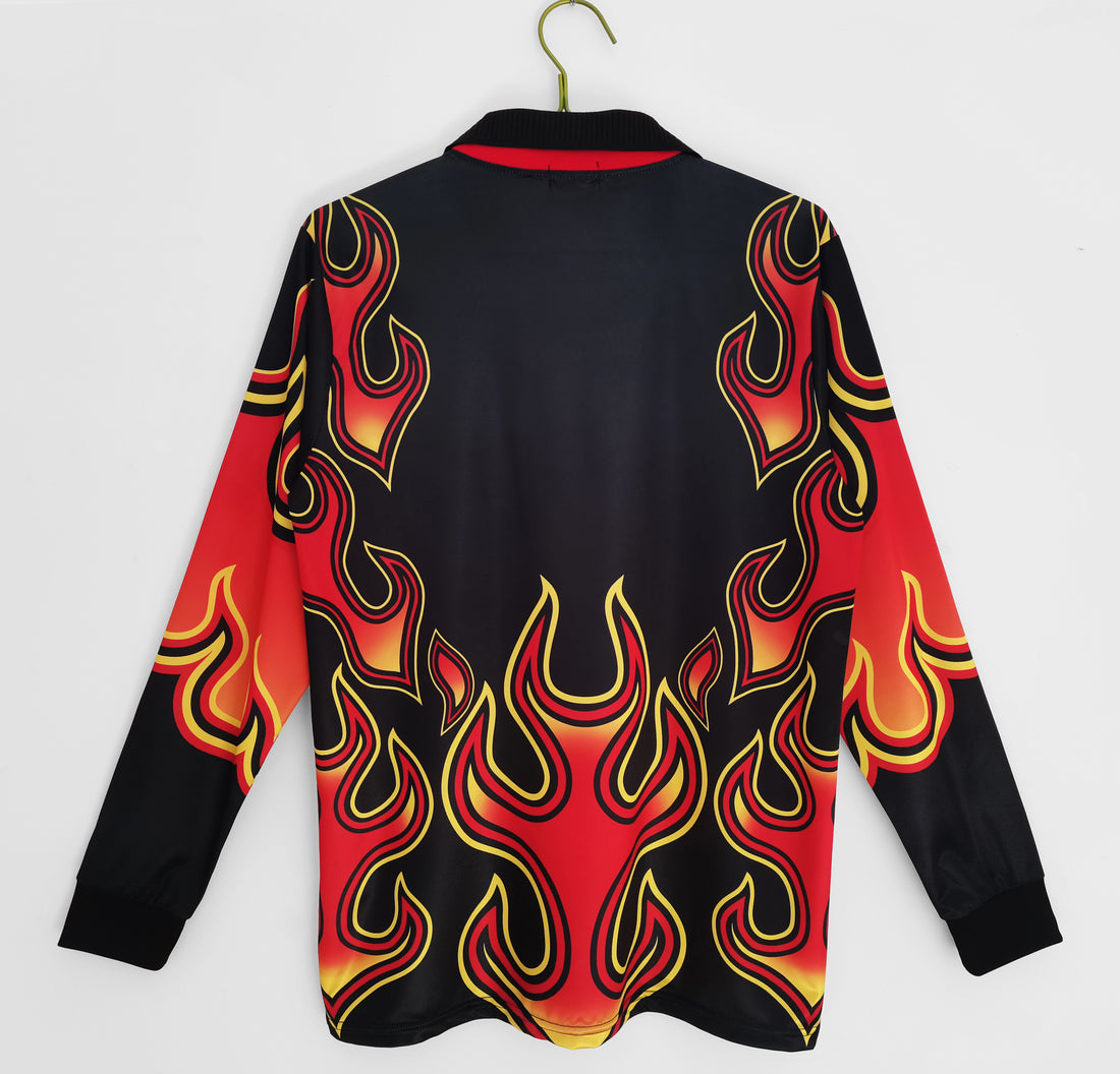 Maillot-Japon-Manches-Longues-1998-Gardien-Rouge-Saison-Vintage-Retro-2