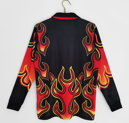 Maillot-Japon-Manches-Longues-1998-Gardien-Rouge-Saison-Vintage-Retro-2