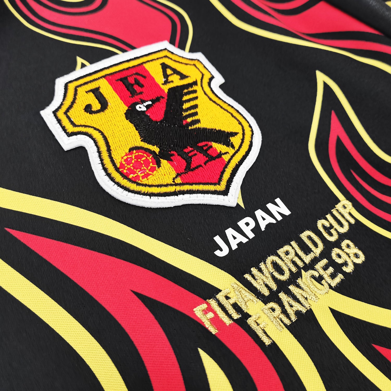 Maillot-Japon-Manches-Longues-1998-Gardien-Rouge-Saison-Vintage-Retro-3