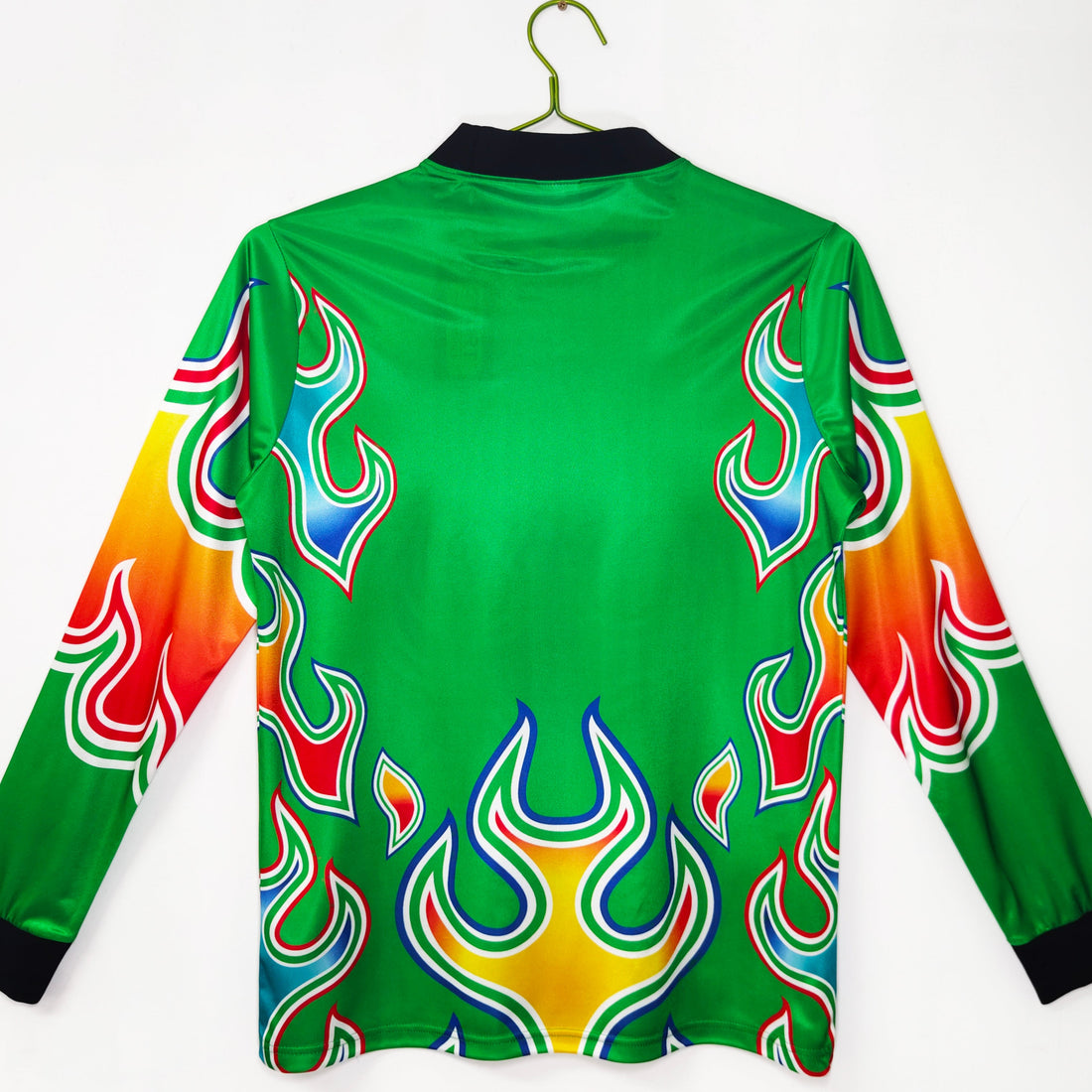Maillot-Japon-Manches-Longues-1998-Gardien-Vert-Saison-Vintage-Retro-2