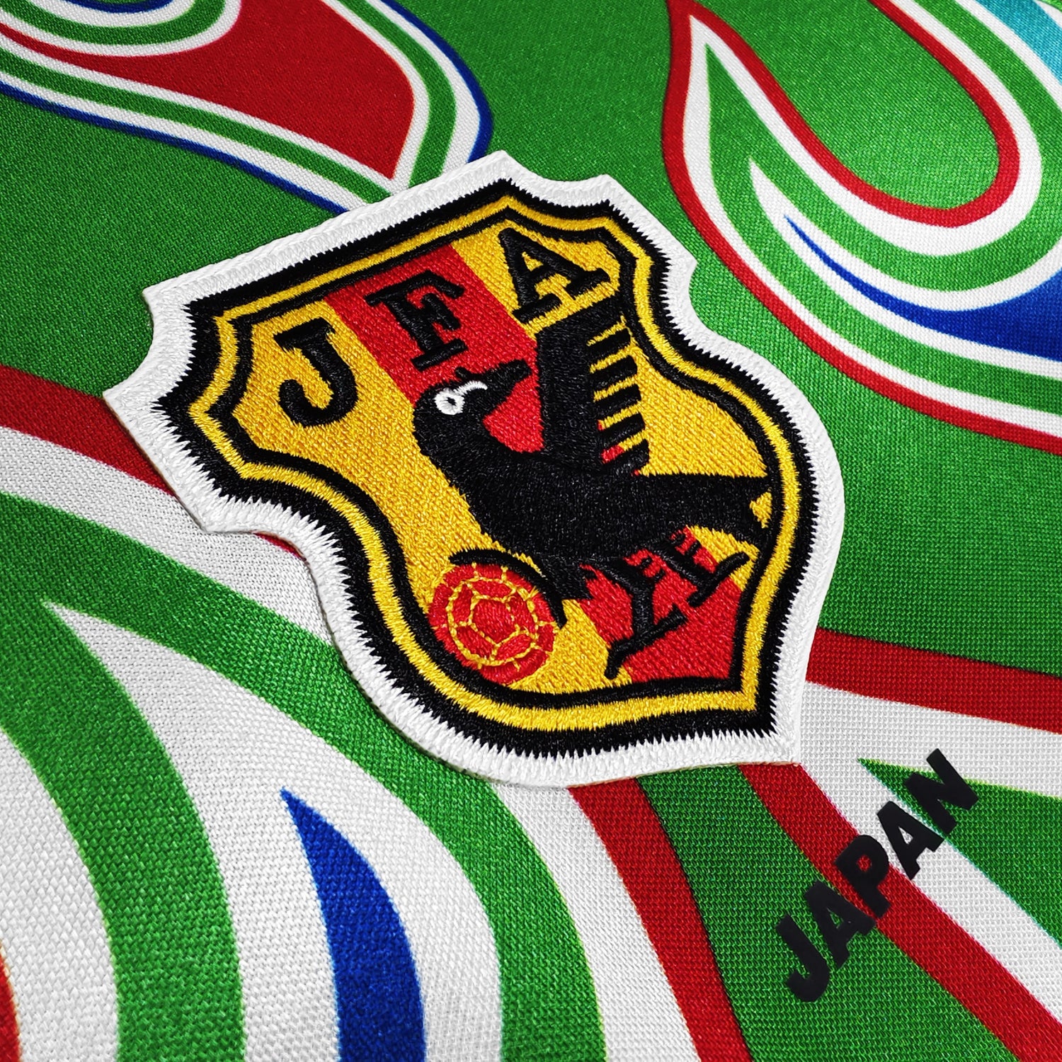 Maillot-Japon-Manches-Longues-1998-Gardien-Vert-Saison-Vintage-Retro-3