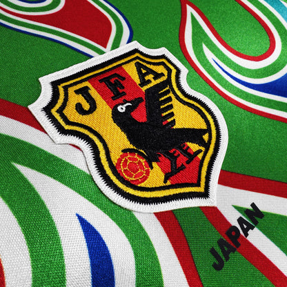 Maillot-Japon-Manches-Longues-1998-Gardien-Vert-Saison-Vintage-Retro-3