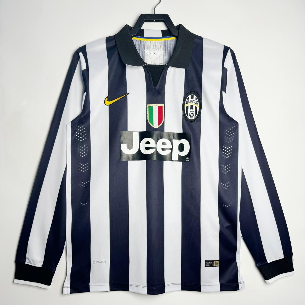 Maillot-Juventus-Retro-Vintage-Manches-Longues-2014-2015-Domicile-Homme-1