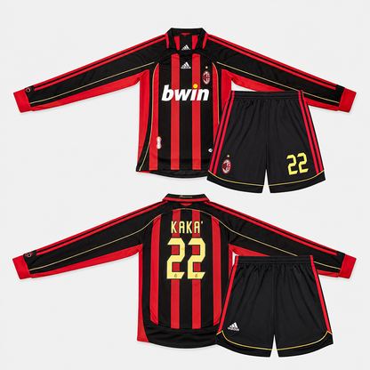 Maillot-Kit-Enfant-AC-Milan-Manches-Longues-Kaka-Domicile-2006-2007-1