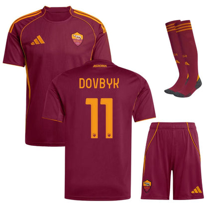 Maillot Kit Enfant AS Roma Domicile 2025 2026 | Foot Sport