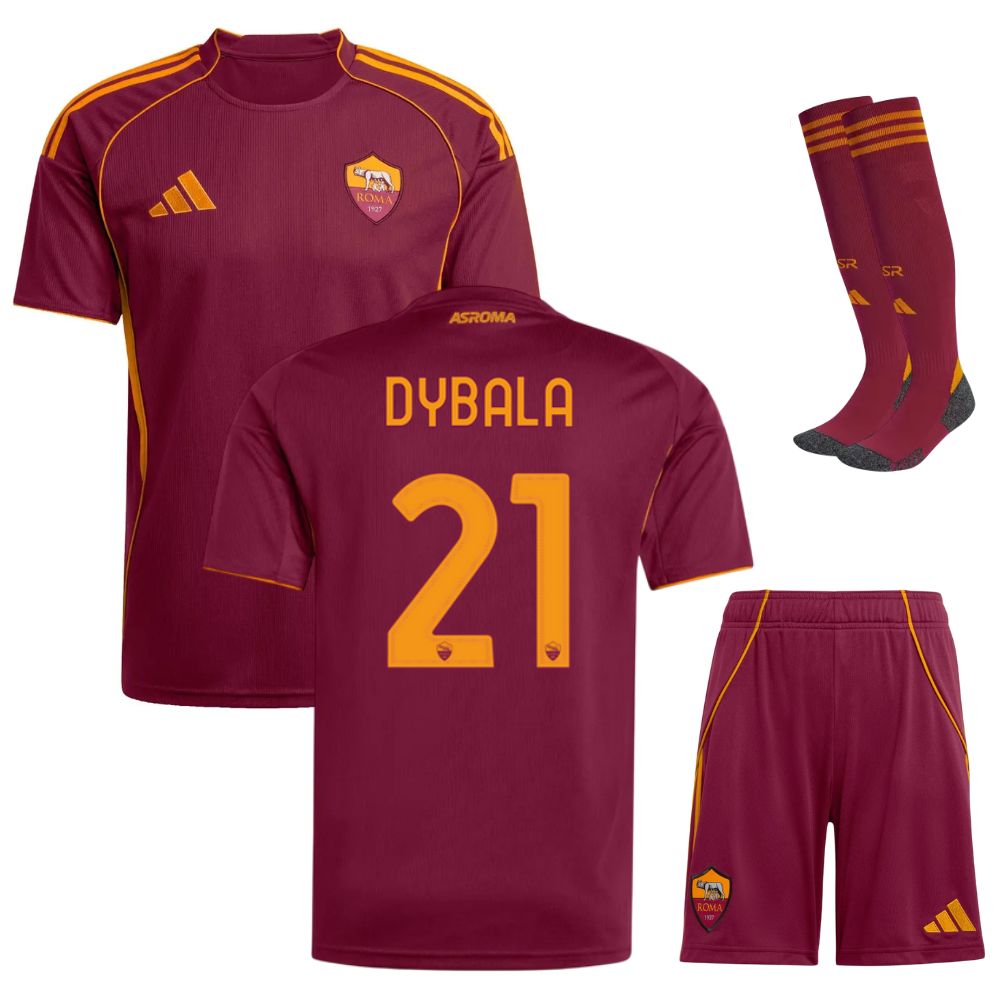 Maillot Kit Enfant AS Roma Domicile 2025 2026 | Foot Sport