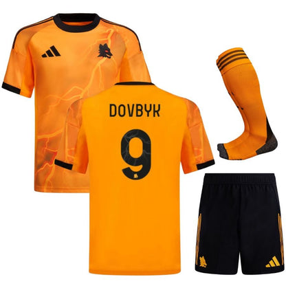 Maillot-Kit-Enfant-AS-Roma-Dovbyk-Exterieur-2025-2026-1