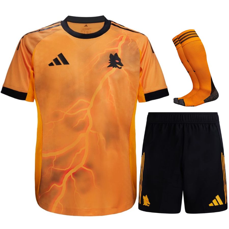 AS Roma Away Kit Kids 2025 2026