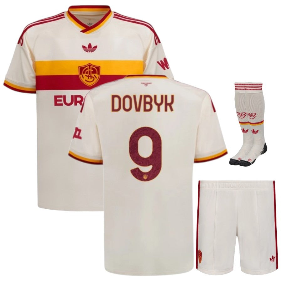 Maillot-Kit-Enfant-AS-Roma-Exterieur-2026-2027-Dovbyk-1