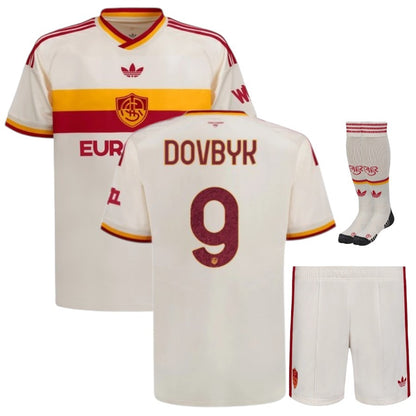 Maillot-Kit-Enfant-AS-Roma-Exterieur-2026-2027-Dovbyk-1