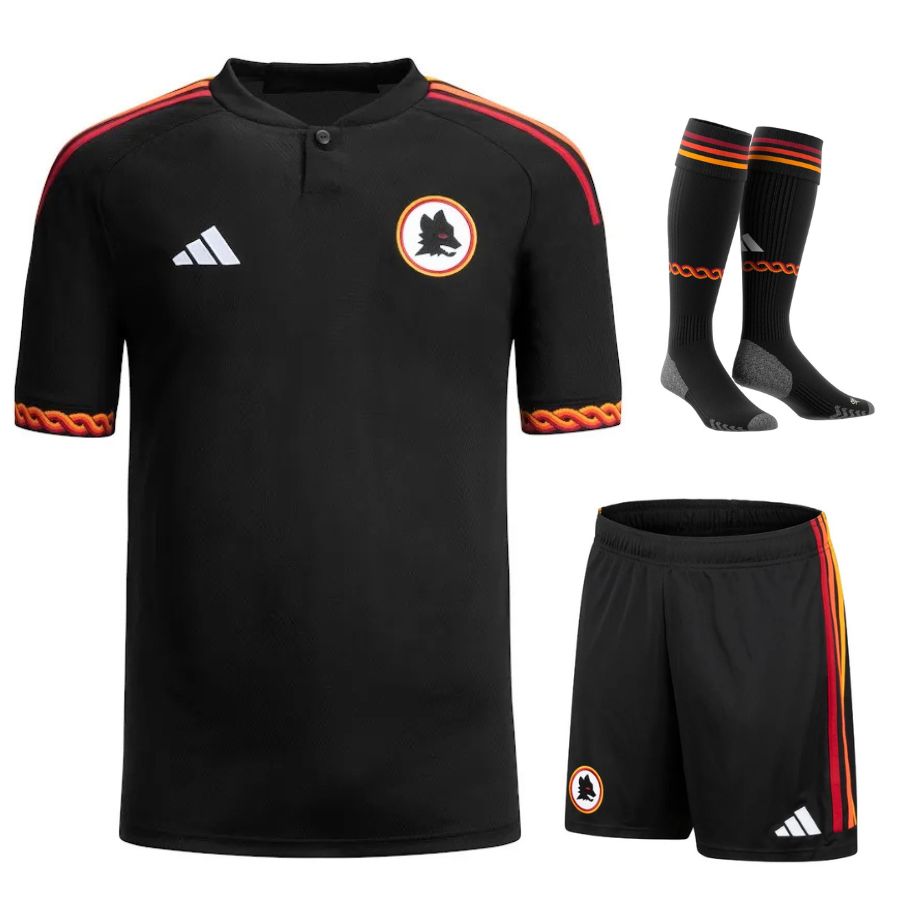 Maillot-Kit-Enfant-AS-Roma-Third-2023-2024-1