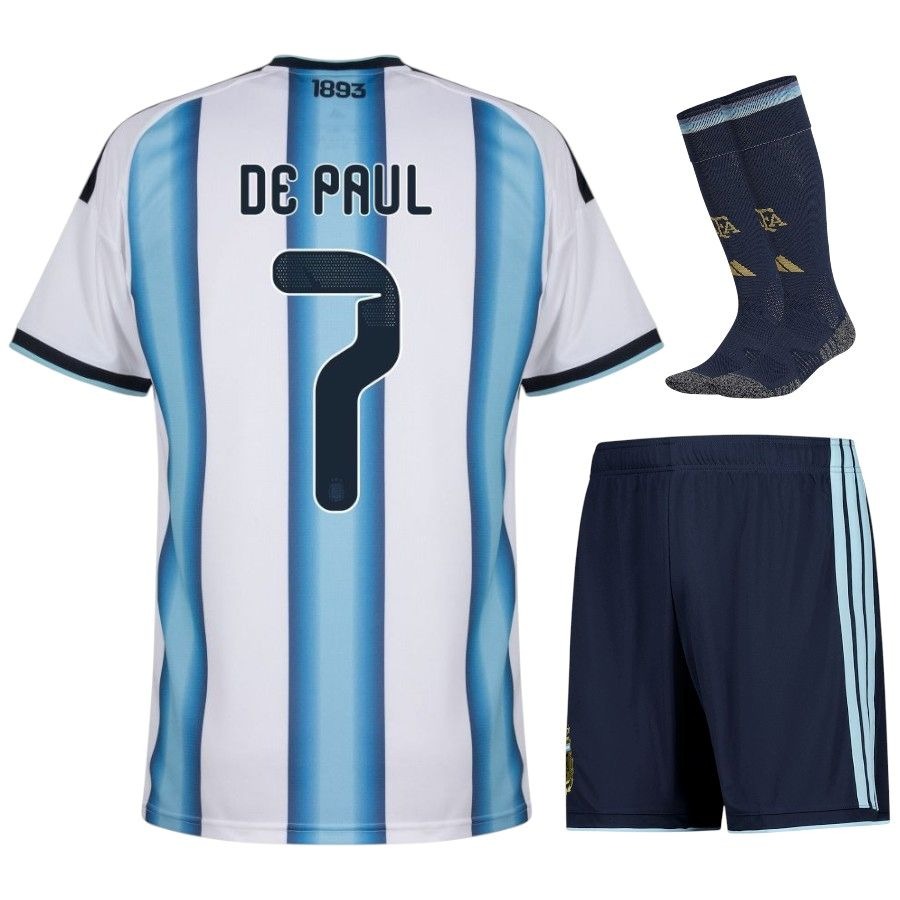 Maillot-Kit-Enfant-Argentine-Domicile-2026-2027-De-Paul