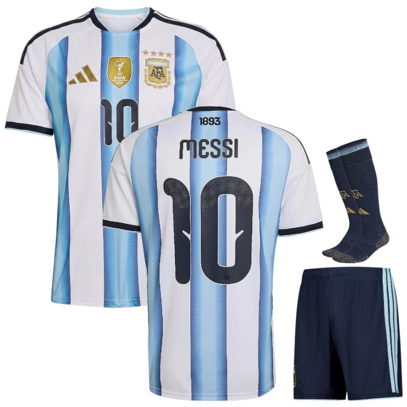 Maillot-Kit-Enfant-Argentine-Domicile-4-Etoiles-Messi