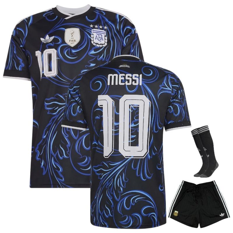 Maillot-Kit-Enfant-Argentine-Exterieur-4-Etoiles-Messi