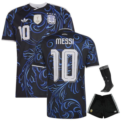Maillot-Kit-Enfant-Argentine-Exterieur-4-Etoiles-Messi