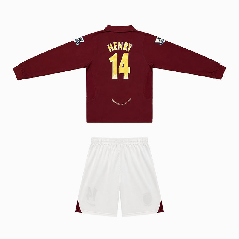 Maillot-Kit-Enfant-Arsenal-Manches-Longues-Henry-Domicile-2005-2006-1