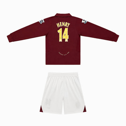 Maillot-Kit-Enfant-Arsenal-Manches-Longues-Henry-Domicile-2005-2006-1