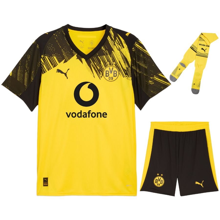 Maillot-Kit-Enfant-BVB-Dortmund-Domicile-2025-2026