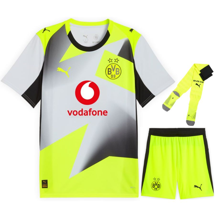 Maillot-Kit-Enfant-BVB-Dortmund-Exterieur-2025-2026