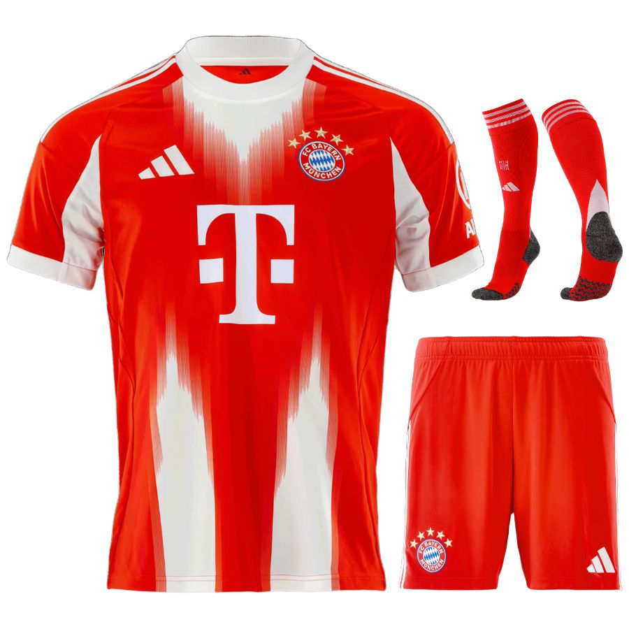 Maillot Bayern Munich Kit Enfant Domicile 2025 2026 Rouge | Foot Sport