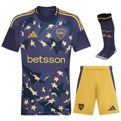 Maillot-Kit-Enfant-Boca-Junior-Third-2024-2025