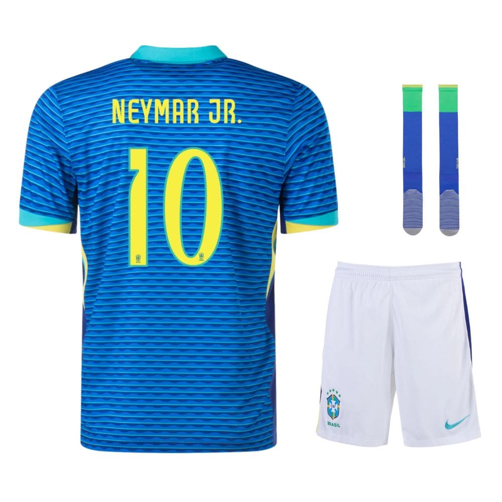Maillot-Kit-Enfant-Bresil-Exterieur-2024-2025-Neymar-Jr_