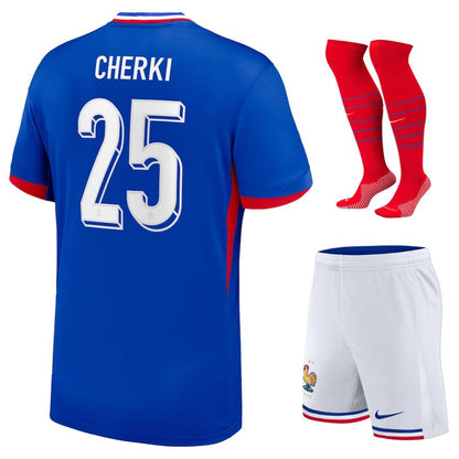 Maillot Kit Enfant France Domicile Euro 2024 2025