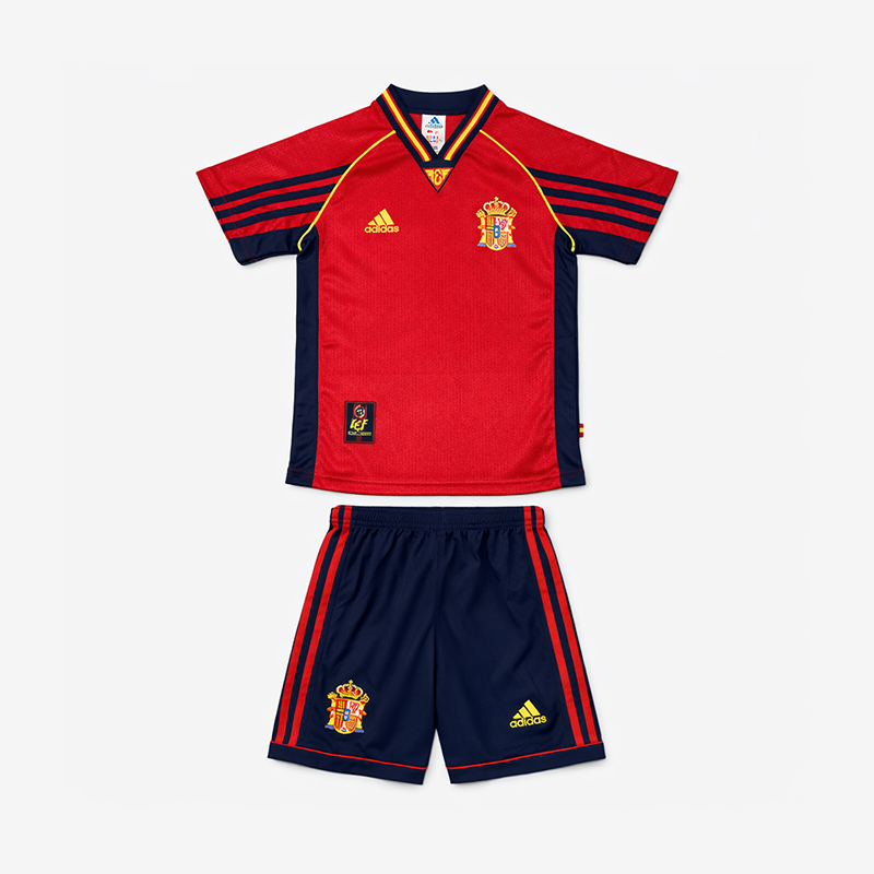 Maillot-Kit-Enfant-Espagne-Domicile-1998-1