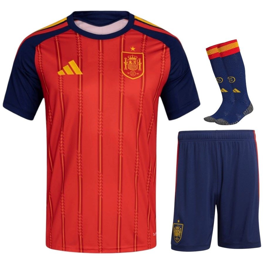Maillot-Kit-Enfant-Espagne-Domicile-2025-2026-1