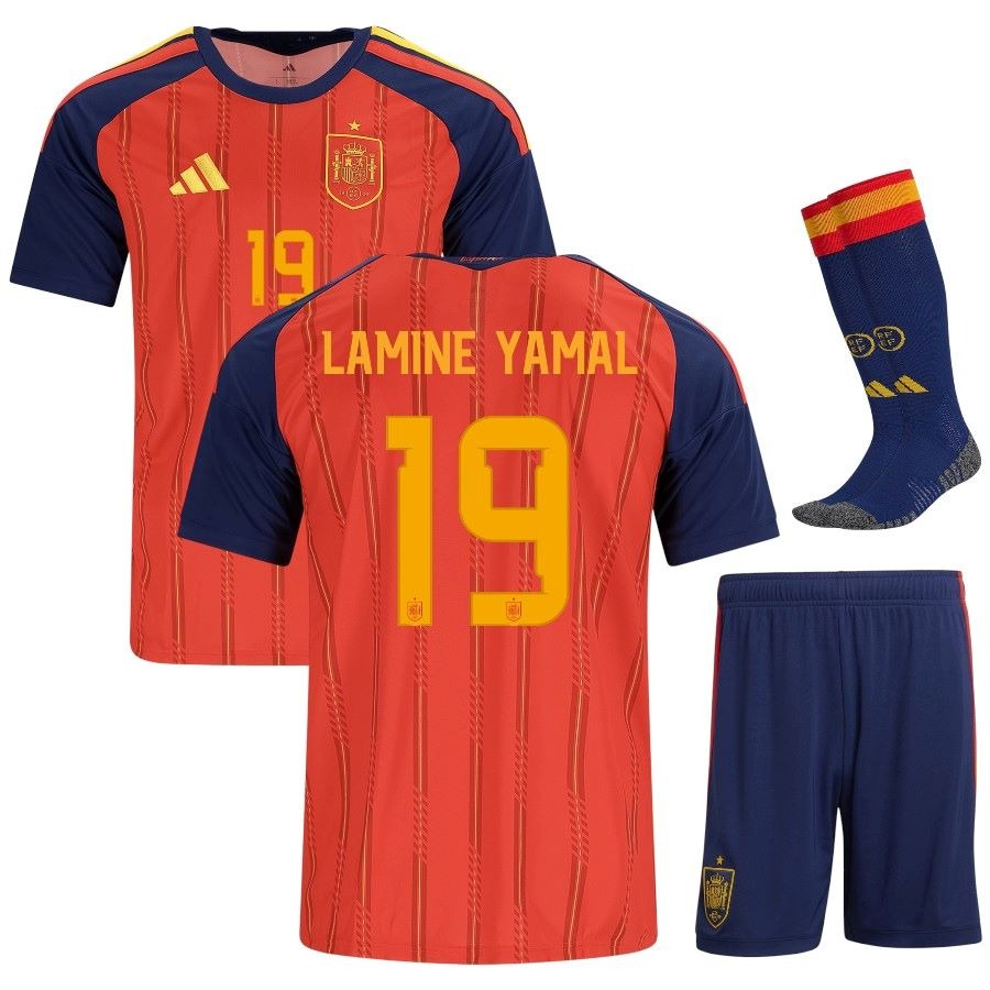 Maillot-Kit-Enfant-Espagne-Domicile-2026-2027-Lamine-Yamal