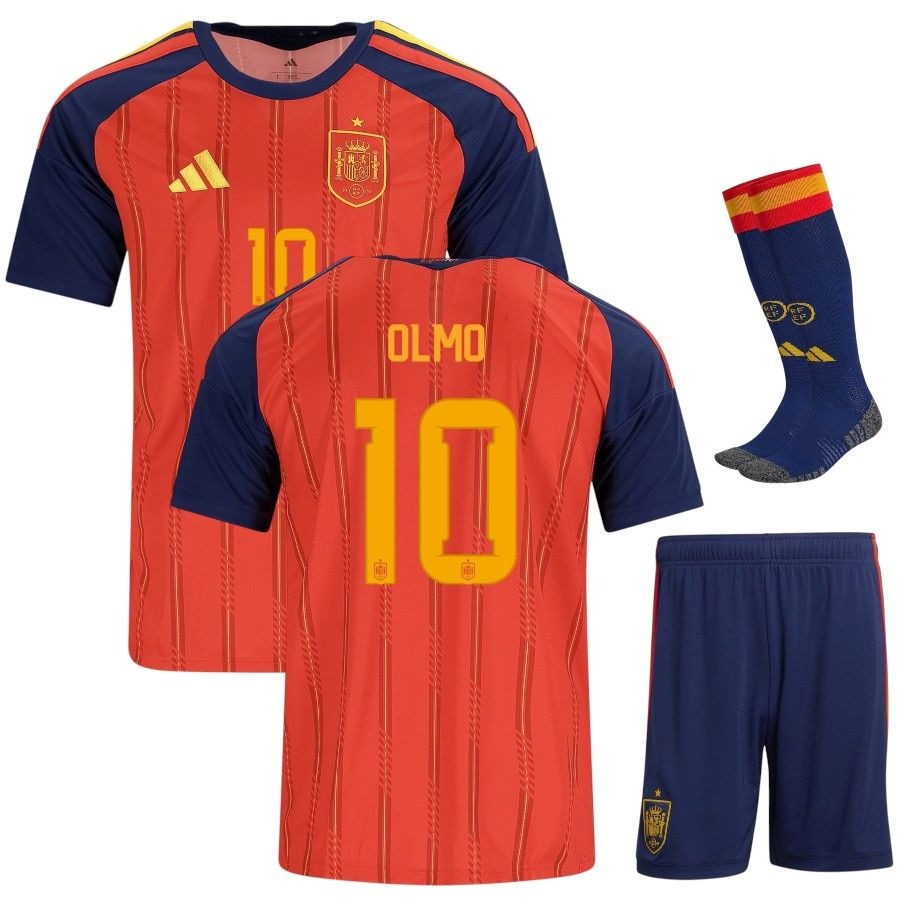 Maillot-Kit-Enfant-Espagne-Domicile-2026-2027-Olmo