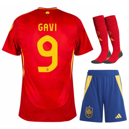 Maillot-Kit-Enfant-Espagne-Domicile-Euro-2024-Gavi