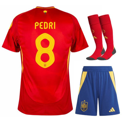 Maillot-Kit-Enfant-Espagne-Domicile-Euro-2024-Pedri