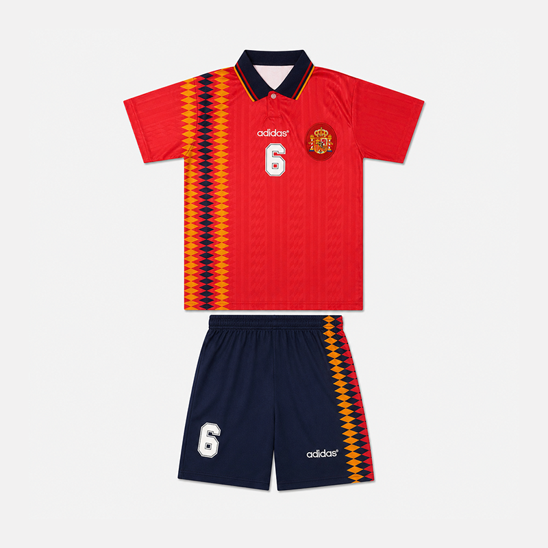 Maillot-Kit-Enfant-Espagne-Hierro-Domicile-1994-1