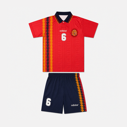 Maillot-Kit-Enfant-Espagne-Hierro-Domicile-1994-1